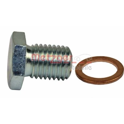Abbildung von METZGER 8030041 Ölablaßschraube M12x1,5 Stahl 17 mit Dichtung BMW: X3, 3 GT, 6 Coupe, MINI: Hatchback, Clubman, Coupe