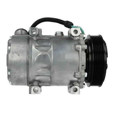 Abbildung von NISSENS 89047 Kompressor SD7V16 12 PAG 46 R 134a CITROËN: C8, C5 I Estate, PEUGEOT: 406 Saloon, 206 Hatchback, 607 LANCIA: Phedra