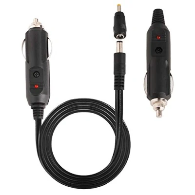 Abbildung von GTIWUNG 12V/24V Zigarettenanzünder Stecker, KFZ Verlängerungskabel für Staubdicht Wasserdicht Auto Batterieklemme Alligator Clip Steckdose Adapter, 3m