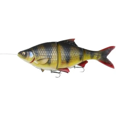 Abbildung von Savage Gear 4D Line Thru Roach Gummifisch, Modell:Perch.18cm. 86g. medium Sink