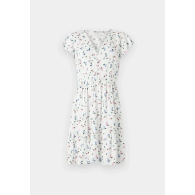 Abbildung von ONLY Onlliva Short Dress Blusenkleid, Damen, Größe: XS, Cloud dancer