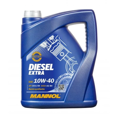 Abbildung von Mannol Diesel Extra 10W 40 5l Motoröl MN7504 5 VOLKSWAGEN: GOLF 3, Transporter 4, Passat B5 Saloon, AUDI: A4 Avant, A3 Hatchback, 80 B4 Saloon