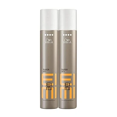 Abbildung von 2er Wella Professionals EIMI Super Set Haarspray Extra Strong Finishing Spray 500 ml