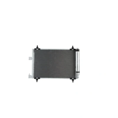 Abbildung von NISSENS 94560 Klimakondensator mit Trockner Aluminium 560 R 134a PEUGEOT: 307 CC, SW, Hatchback, CITROËN: C4 I C5 Hatchback