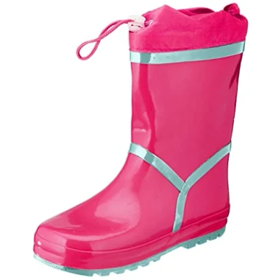 Abbildung von Playshoes Jungen Unisex Kinder Gummistiefel gefüttert Regenstiefel, pink, 20 EU