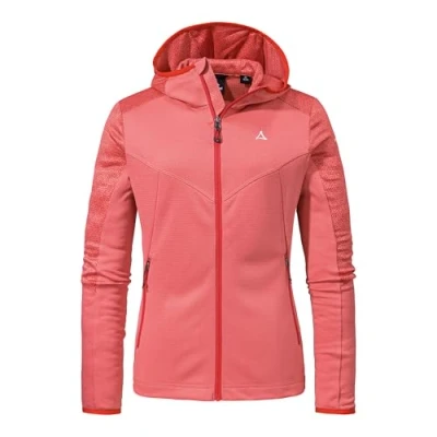 Abbildung von Schöffel Hoody Svardalen Fleecejacke, Damen, Größe: 38, Rosa