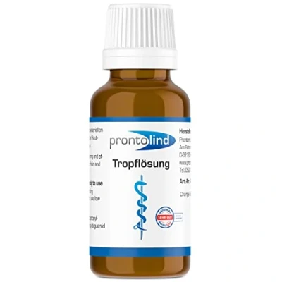 Abbildung von Prontolind Tropflösung 20ml Die optimale Piercingpflege in der Tropfflasche