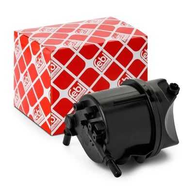 Abbildung von FEBI BILSTEIN 45871 Kraftstofffilter Leitungsfilter, mit Filterheizung CITROËN: C3 I Hatchback, C1 I, FORD: FIESTA 5, Fusion Estate