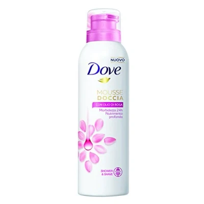 Abbildung von DOVE Duschmousse Rosenöl 6 x 200 ml (6er Pack)