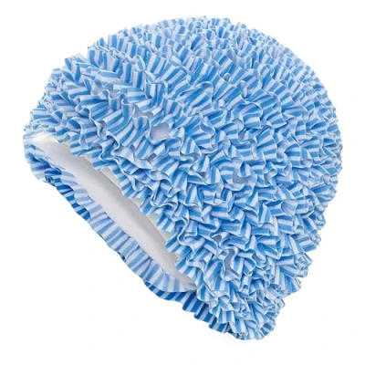 Abbildung von Fashy Rüschen Badehaube, 3449, Blau