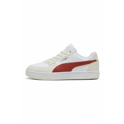Abbildung von PUMA Unisex CAVEN 2.0 Sneaker, White RED FIRE Vapor Gray, 46 EU
