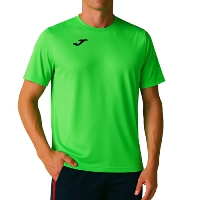 Abbildung von Joma Men&#039;s Combi Sports T Shirt M/C Atmungsaktiv und Cchnell Trocknend
