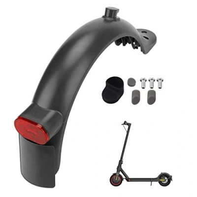 Abbildung von Yungeln Scooter Schutzblech + Rückleucht kompatibel für Xiaomi 1S M365 Pro Schwarz