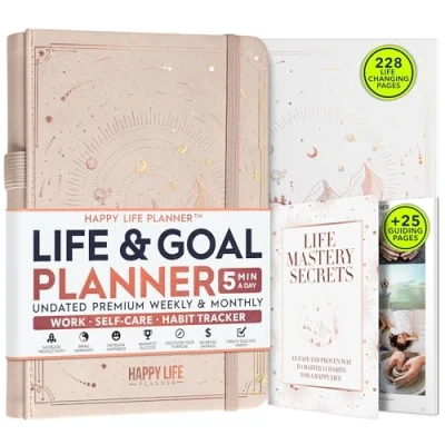 Abbildung von Life Mastery Planer Eine 12 monatige Reise, um Ihre Ziele zu zerdrücken, Produktivität, Leidenschaft, Erfolg &amp; Glück steigern
