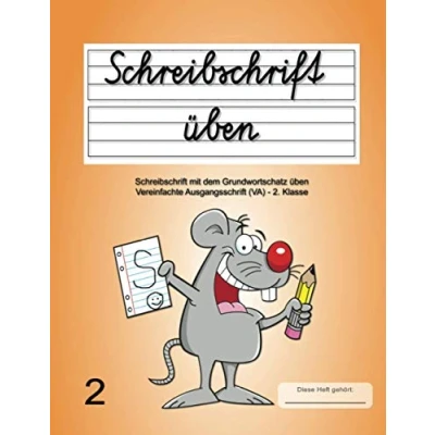 Abbildung von Schreibschrift üben: mit dem Grundwortschatz üben 2. Klasse VA