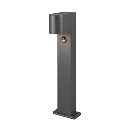 Abbildung von Trio Leuchten Außen Wegeleuchte Roya 514260142, Aluminium Druckguss Anthrazit, exkl. 1x GU10, Bewegungssensor