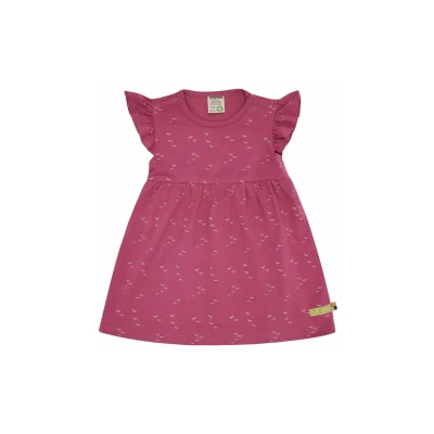 Abbildung von loud + proud Jerseykleid für Kinder, Größe: 122/128, Rouge