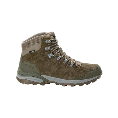 Abbildung von Jack Wolfskin Refugio Texapore MID M Hikingschuh, Herren, Größe: 42, Brown Schuhe
