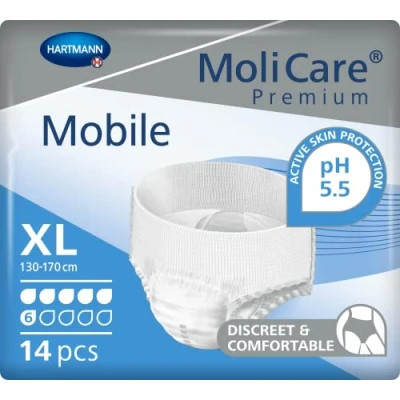 Abbildung von Molicare Premium Mobile 6 Tropfen Größe xl