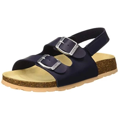 Abbildung von Superfit Herren Fussbettpantoffel Riemchensandalen, Ocean, 41 EU