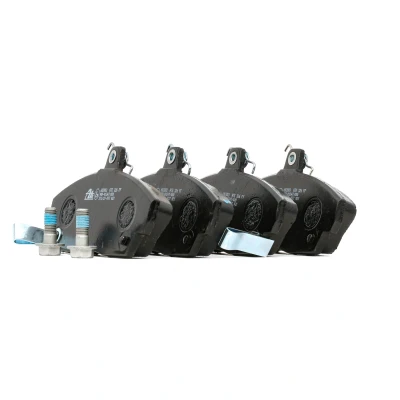 Abbildung von ATE 13.0460 2803.2 Bremsbelagsatz mit akustischer Verschleißwarnung Bremssattelschrauben HONDA: CIVIC 6 Aerodeck, 7 Hatchback