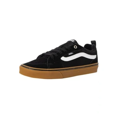 Abbildung von Vans Filmore Herren Sneaker, Suede Canvas Black Gum, 46 EU