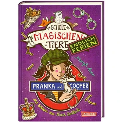 Abbildung von Die Schule der magischen Tiere. Endlich Ferien 8: Franka und Cooper: Fröhliches Kinderbuch über sprechende Tiere ab 8 Jahren (8)