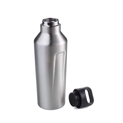 Abbildung von TROIKA Unisex Erwachsene Heiß &amp; Kalt Thermosflasche, Silber, 265 x 85 mm