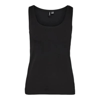 Abbildung von VERO MODA Damen VMLULU SL Tank TOP NOOS Tanktop, Black, X Large