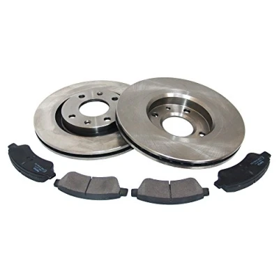 Abbildung von MAPCO 47455 Bremsscheiben und beläge Vorderachse Belüftet PEUGEOT: 307 Hatchback, 2008 Estate, SW, CITROËN: C4 I Hatchback