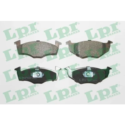 Abbildung von LPR 05P667 Bremsbelagsatz VOLKSWAGEN: GOLF 3, Polo III Hatchback, 3 Variant, SEAT: Ibiza 2, Córdoba I Vario