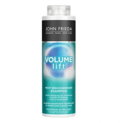 Abbildung von John Frieda Volume Lift Shampoo Vorteilsgröße: 500 ml Für Volumen und Fülle Haartyp: fein, dünn, platt Kabinettgröße