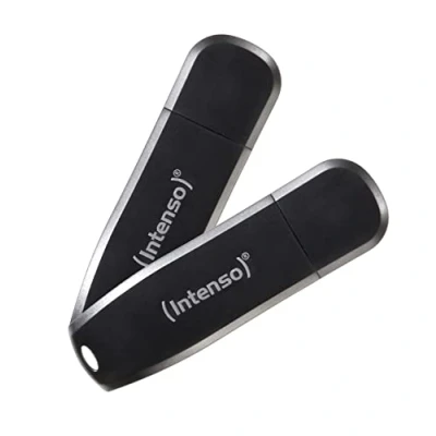Abbildung von Intenso Speed Line 2x128GB Speicherstick USB Stick 3.2 Gen 1x1, schwarz