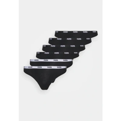 Abbildung von Puma Women String 6 PACK String, Damen, Größe: Medium, Black