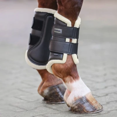 Abbildung von Kavalkade Dressurstiefel mit Kunstfell Schwarz S