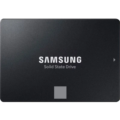 Abbildung von Samsung 870 EVO SATA III 2,5 Zoll SSD, 2 TB, 560 MB/s Lesen, 530 Schreiben, Interne Festplatte für schnelle Datenübertragung, MZ 77E2T0B/EU