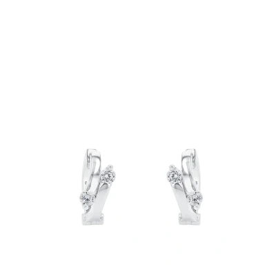 Abbildung von amor Creole für Damen, Sterling Silber 925, Zirkonia