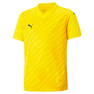 Abbildung von Puma Fussball Teamultimate Tshirt print für Kinder, Größe: 128, Gelb