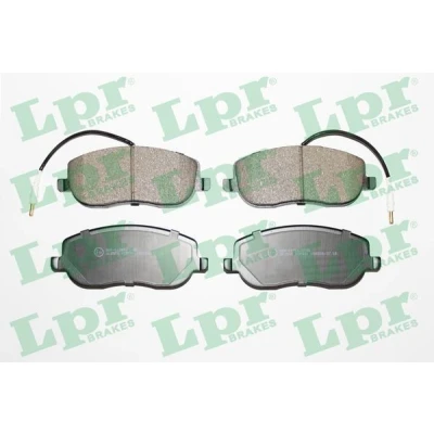 Abbildung von LPR 05P831 Bremsbelagsatz CITROËN: C8, LANCIA: Phedra, PEUGEOT: 807