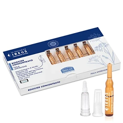 Abbildung von Helan, IREOS Augenkontur, Anti Falten und Augenringe, Skin Care Kit für Gesicht mit feuchtigkeitsspendenden glättenden Ampullen Aging, entlüftendes aufhellendes Serum, Hautpflege,