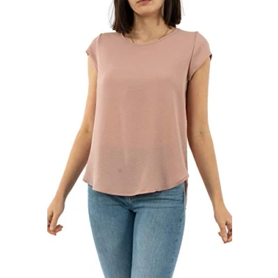 Abbildung von ONLY Onlvic Solid Bluse, Damen, Größe: 38, Pale mauve