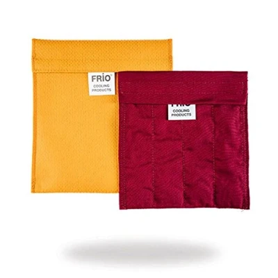 Abbildung von FRIO KLEINE Diabetiker Insulin Kühltasche 16 x 14½ cm in Terra Cotta für Insulinfläschchen oder patronen Kühlt mit kaltem Wasser I Keine Kühlakkus notwendig
