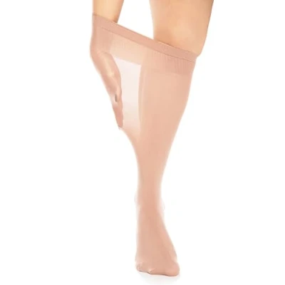Abbildung von GLAMORY Damen Fit 50 Kniestrümpfe, DEN, Make Up, Einheitsgröße