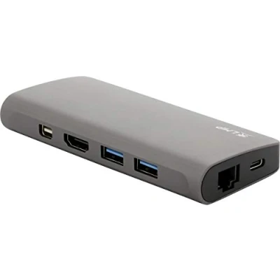 Abbildung von LMP USB C Travel Dock 4K 9 Port, Space Gray, 18641, spacegrau