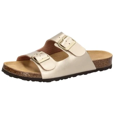 Abbildung von Lico Damen Bioline Platino Pantoletten, Gold, 39 EU