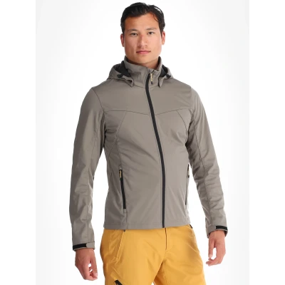 Abbildung von Icepeak Biggs Herren Softshell Skijacke (Größe: 54, Grau)