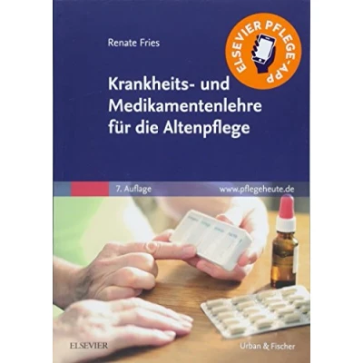 Abbildung von Krankheits und Medikamentenlehre für die Altenpflege