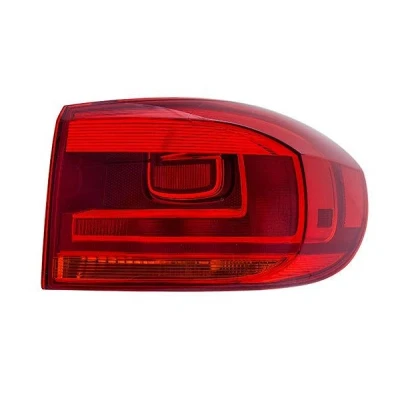 Abbildung von HELLA 2SD 010 738 121 Rückleuchte rechts äusserer Teil P21W, W5W 12 mit Lampenträger VOLKSWAGEN: Tiguan I, II