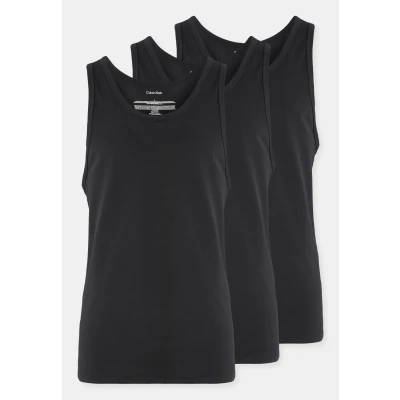 Abbildung von Calvin Klein Underwear TANK 3 PACK Unterhemd/shirt, Herren, Größe: Small, Black
