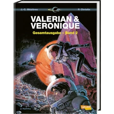 Abbildung von Valerian und Veronique Gesamtausgabe 2: Bände 3 5 der französischen Science Fiction Comic Serie als Sammelband mit spannenden Hintergrundinfos